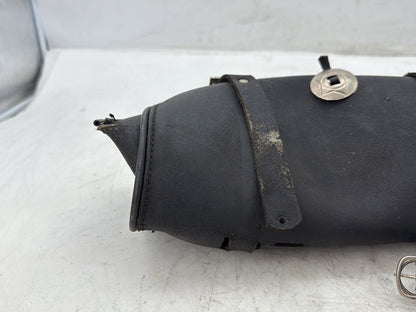 2012 Harley Dyna FXDF Fat Bob OEM Front Onboard Tool Bag Leather Storage