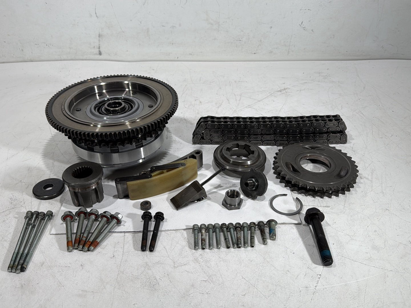 2008 Harley Dyna Fat Bob FXDF OEM Clutch Basket Chain Tensioner Kit