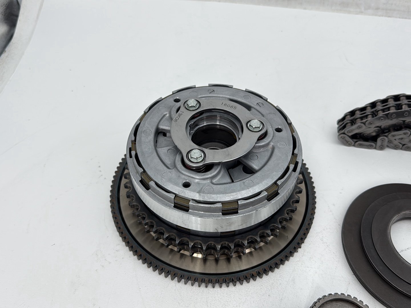 2014 Harley Electra Glide Touring CVO Screamin Eagle OEM Clutch Basket Chain Tensioner Kit