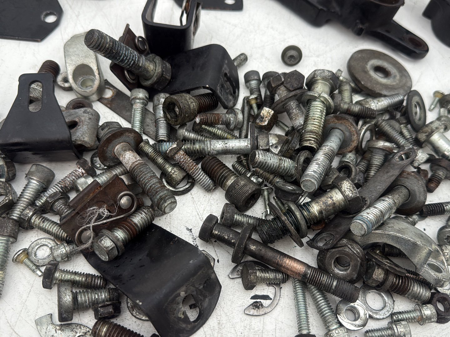 2007 Harley Touring FLHTCU Electra Glide Ultra OEM Hardware Bolts Nuts & Brackets