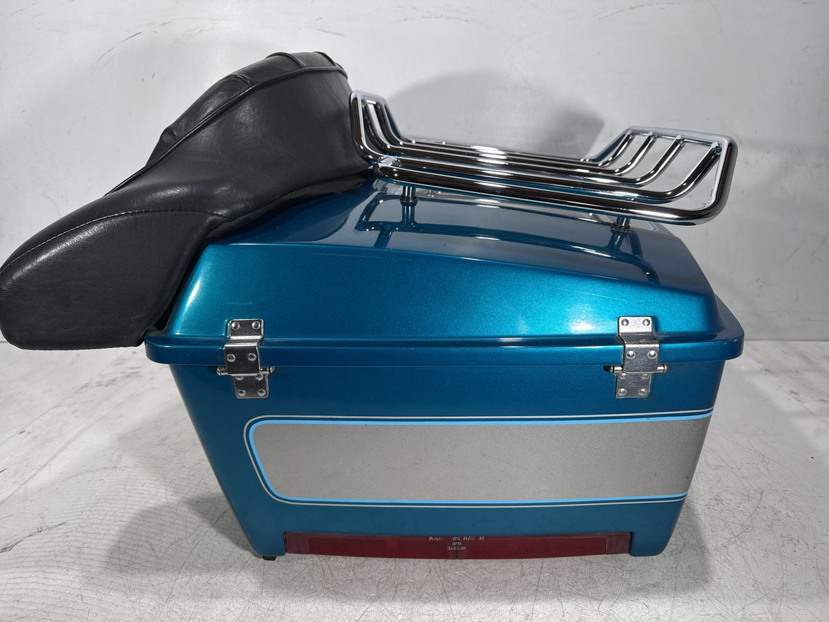 1995 Harley Electra Glide Touring FLHT OEM Pass Backrest Tour Pak Luggage NOKey