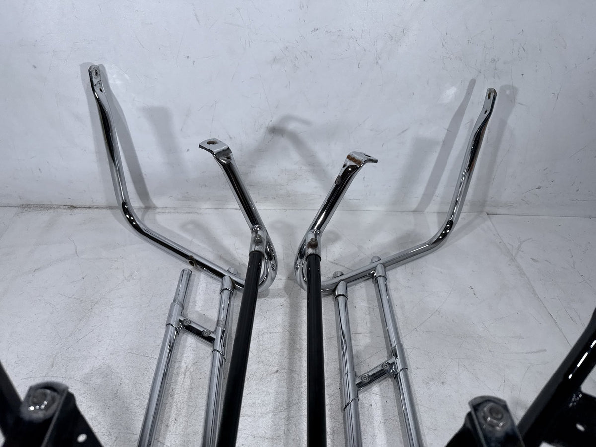 2009 Harley Electra Glide Touring OEM Rear Left Right Saddlebag Guard Rails Bar