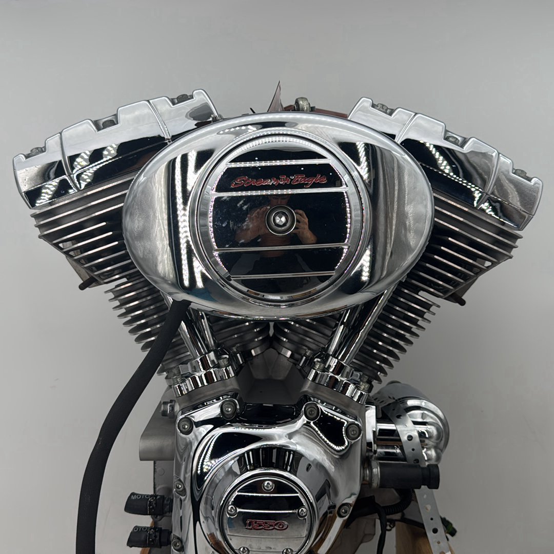 02 Harley Touring Screamin Eagle Road King Twin Cam 95 1550 cc Engine Motor 58K