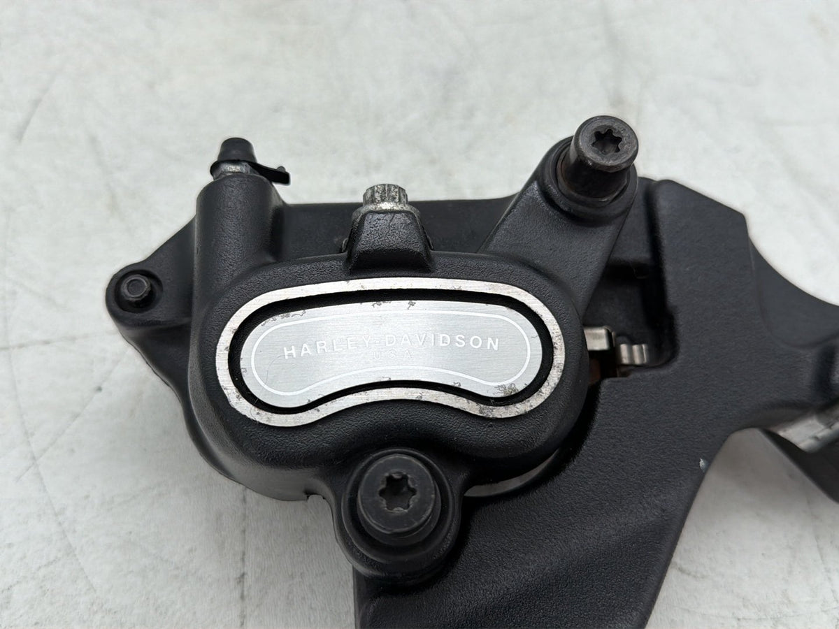 2014 Harley Dyna Low Rider FXDL OEM Rear Back Brake Caliper w/ Bracket