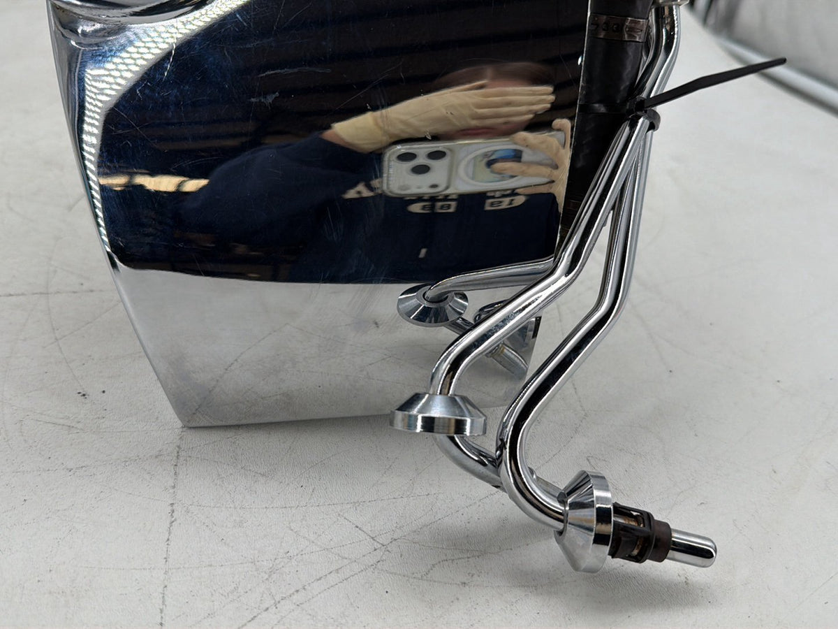 2005 Harley Softail Fat Boy FLSTF OEM Oil Tank Reservoir Bottle Canister & Dipstick
