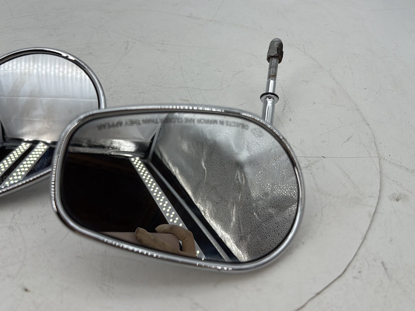 2007 - 2012 Harley-Davidson Touring Electra Glide Ultra Left Right Rear View Mirror 	91840-03A