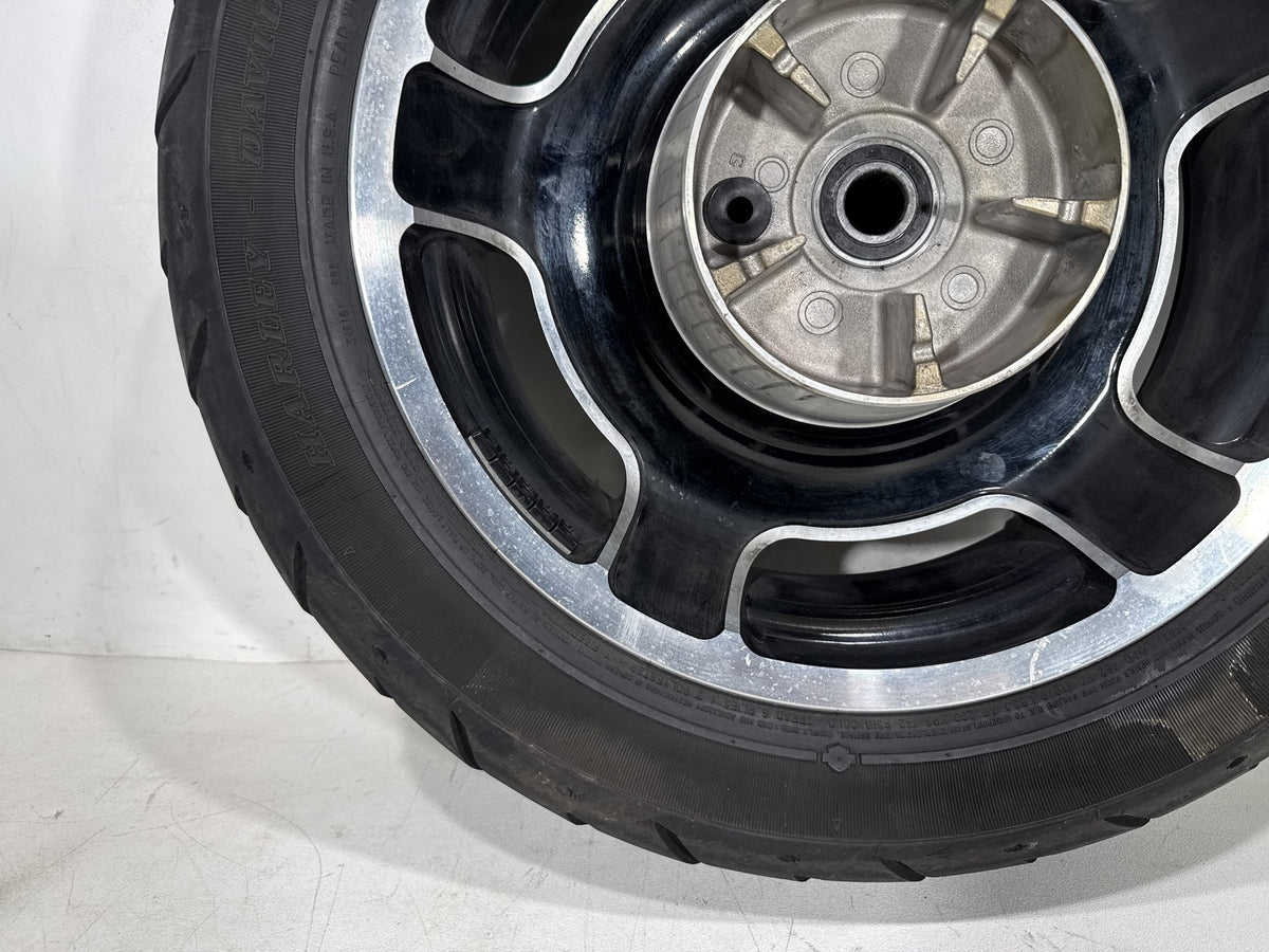 2012 Harley Street Glide Touring FLHX Rear Wheel Rim Tire 180/65B16 16"