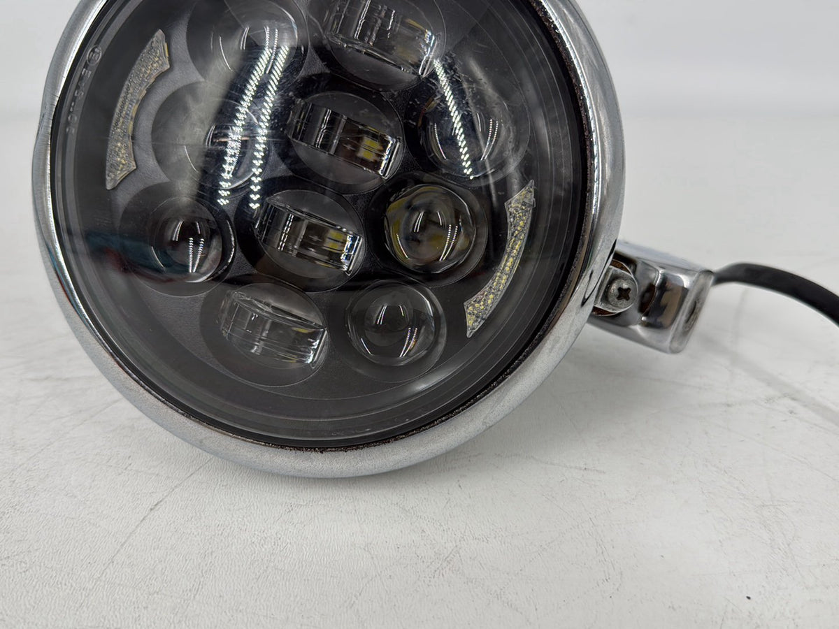 05 Harley Sportster XL883C 883 Custom OEM Headlight Headlamp Head Lamp Light LED