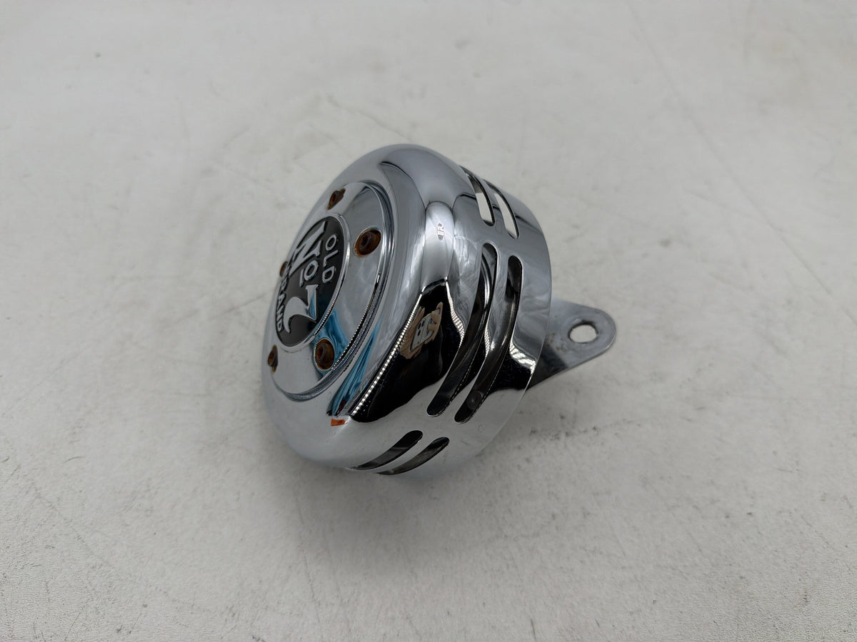 2005 Harley Dyna Wide Glide FXDWG Horn Signal Klaxon Chrome Cover Old Number 7
