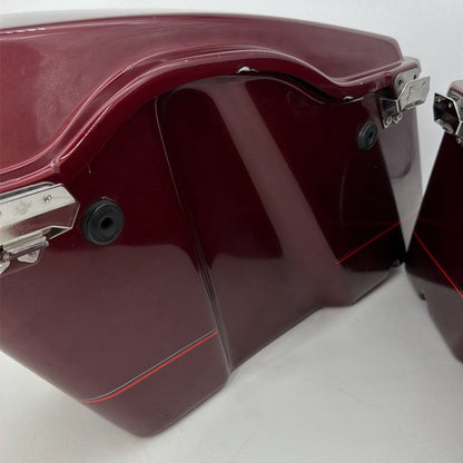 1999 - 2006 Harley-Davidson Touring Road King Left Right Saddlebags Luggage NOKey 90752-93