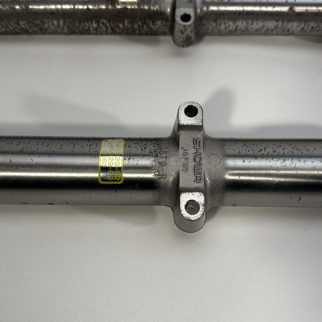 1986 - 2003 Harley-Davidson Sportster Hugger 883 Front Triple Tree Set & LH RH Fork Legs Sliders  	45563-87