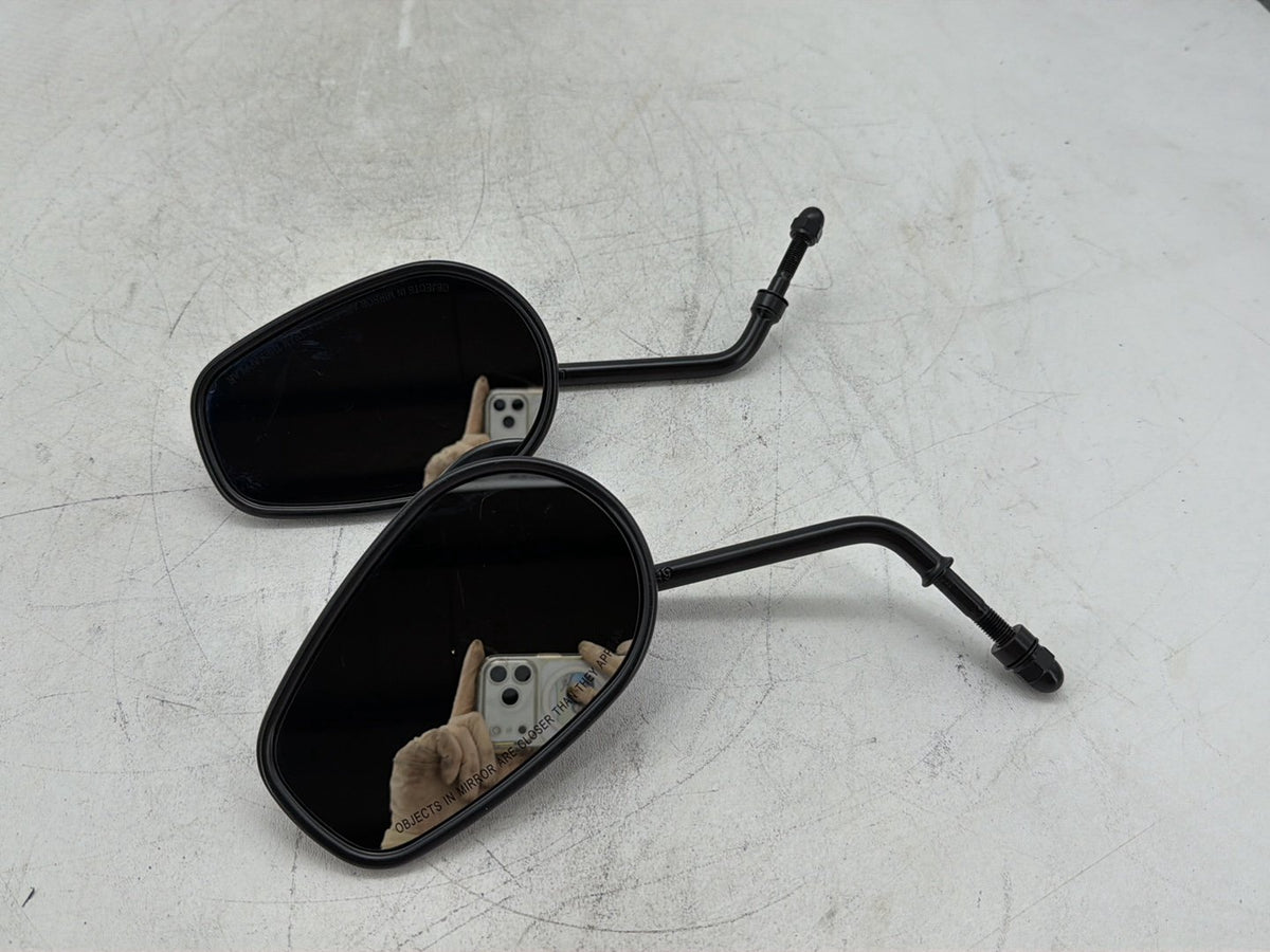 2009 Harley Dyna Street Bob FXDB OEM Left Right Rear View Mirror