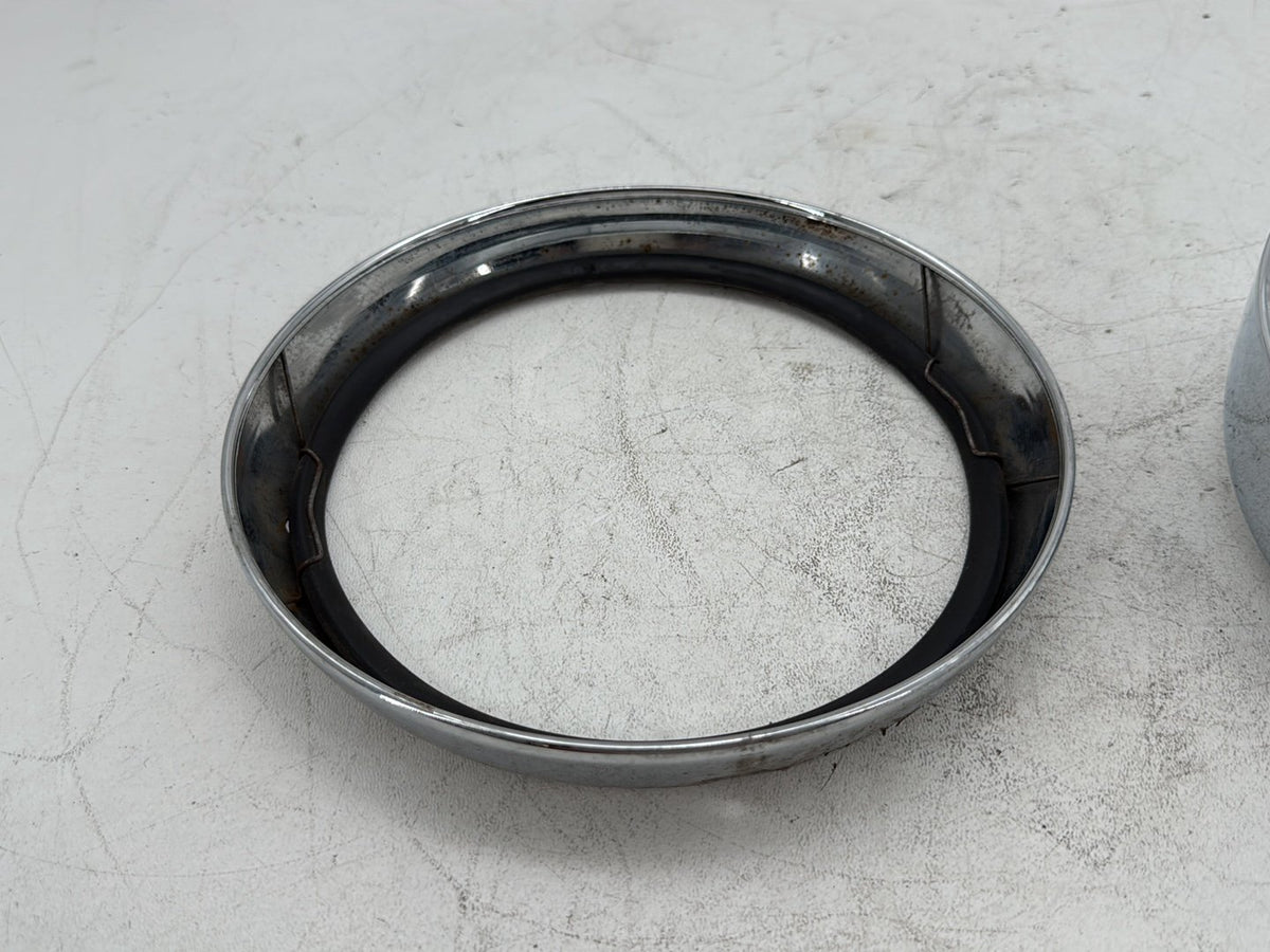 2006 Harley Street Glide Touring OEM Headlight Mount Bracket Ring Circle Trim