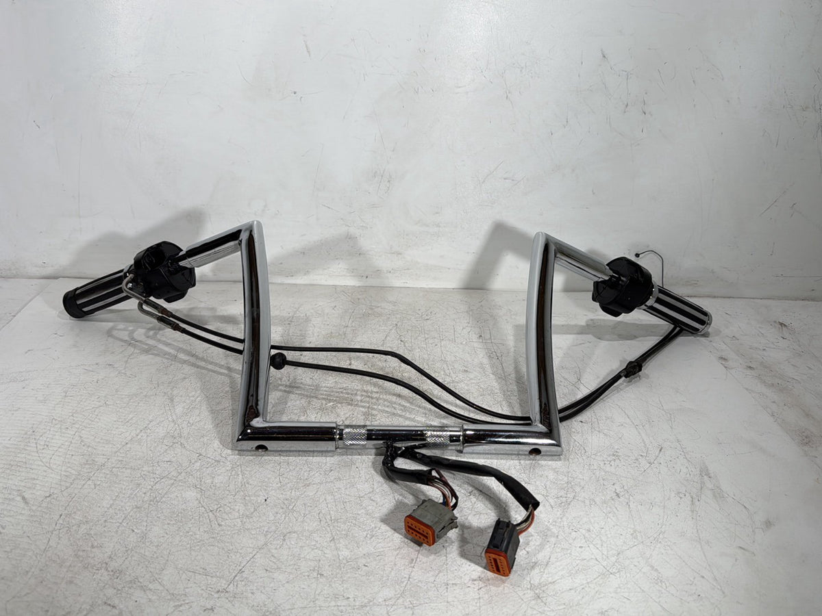 2005 Harley Road King Touring Police OEM Handlebars Left Right Switches Controls