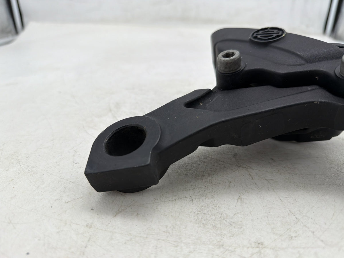 2012 Harley Street Glide Touring FLHX OEM Rear Back Brake Caliper w/ Bracket