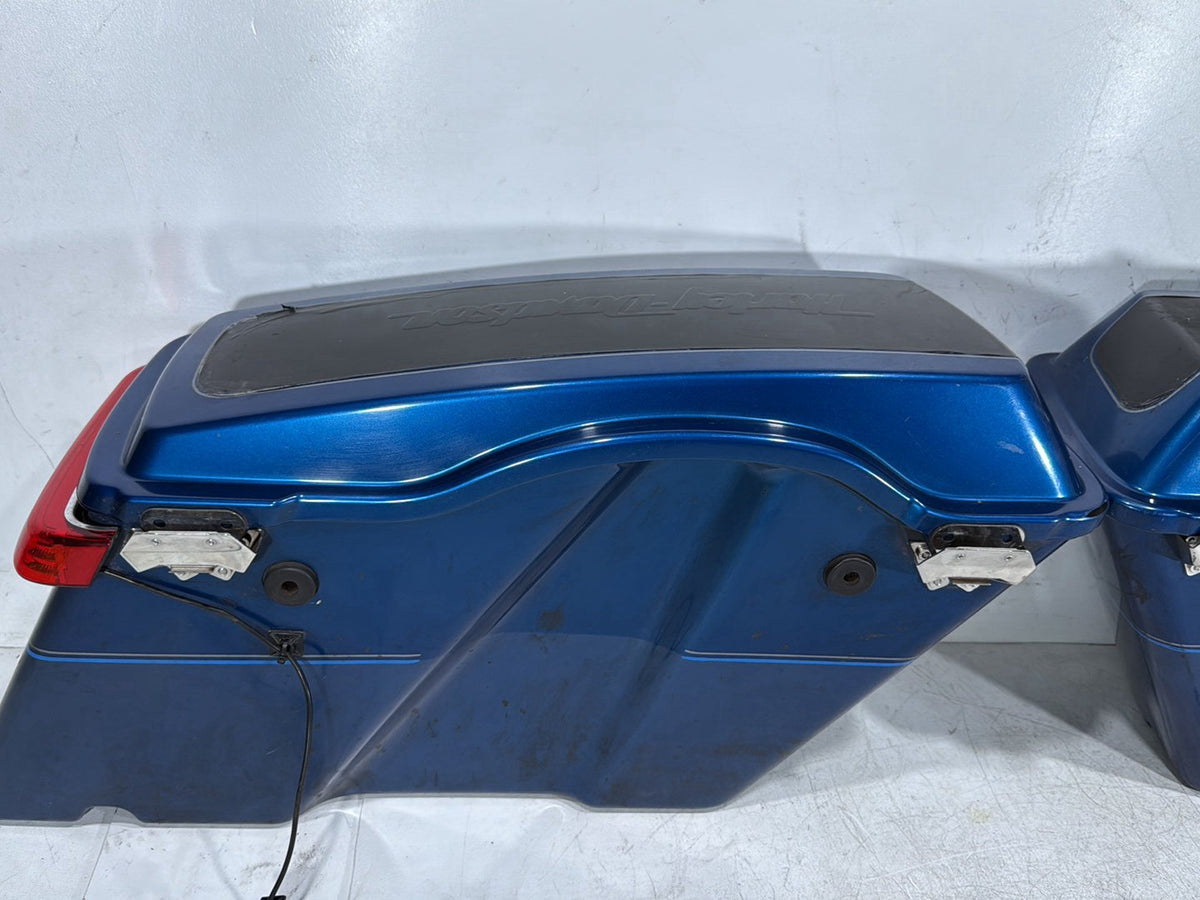 2006 Harley Electra Glide Touring Ultra FLHTCUI OEM Left Right Saddlebags Luggage NOKey