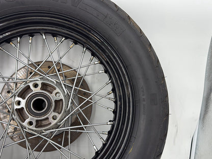 2013 Harley Forty-Eight Sportster 1200X OEM Rear Wheel Rim Tire Spoked