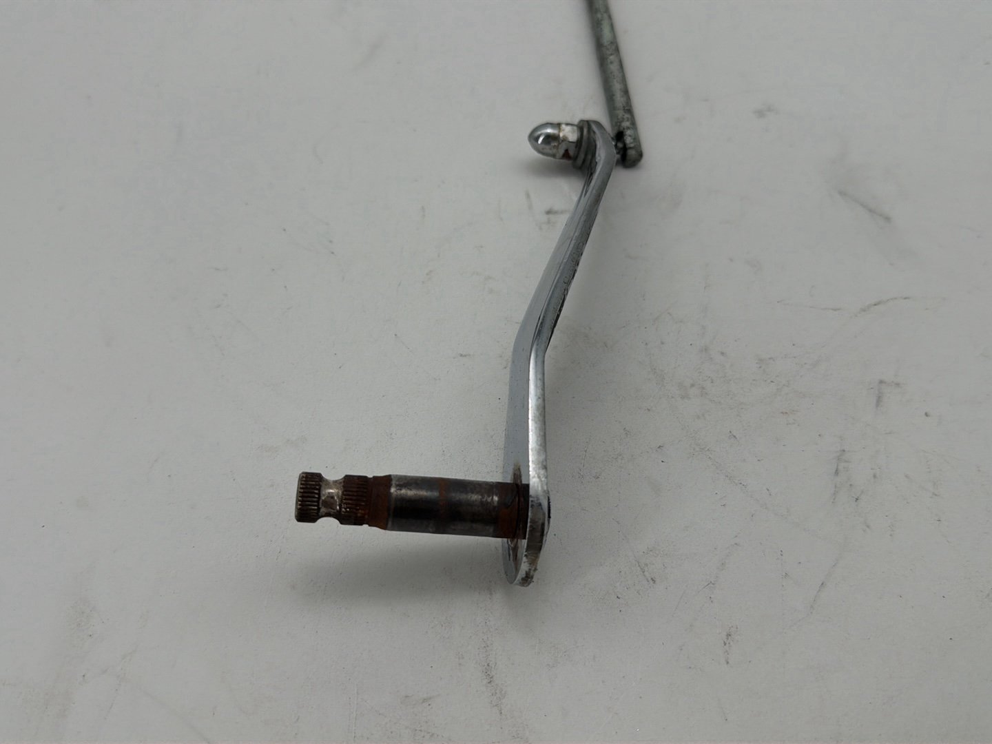 2008 Harley Dyna Fat Bob FXDF OEM Gear Shifter Lever w/ Rod linkage