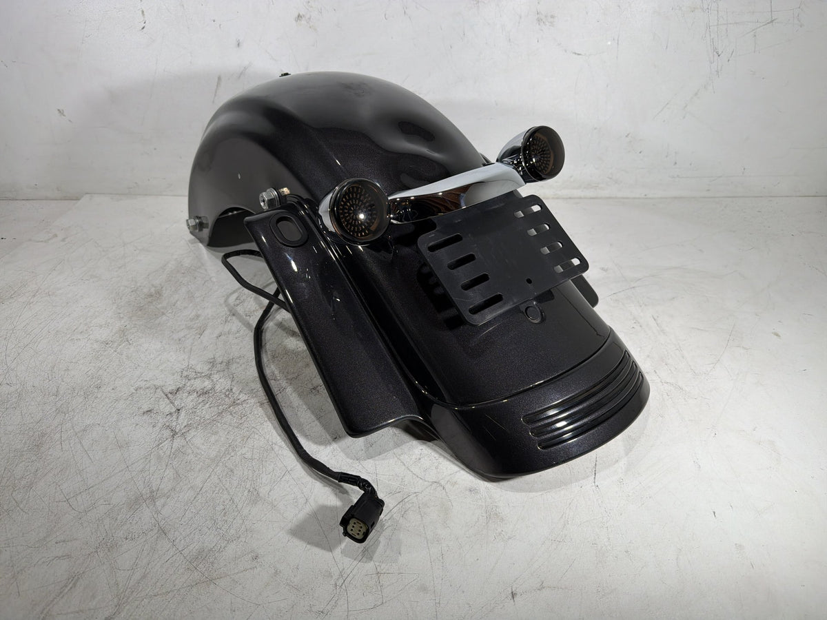 2010 Harley Street Glide Touring FLHX OEM Rear Wheel Fender & Turn Signals Bar