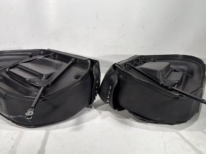 1997 Harley Softail Fat Boy FLSTF OEM Rear Left Right Saddlebags Luggage Leather