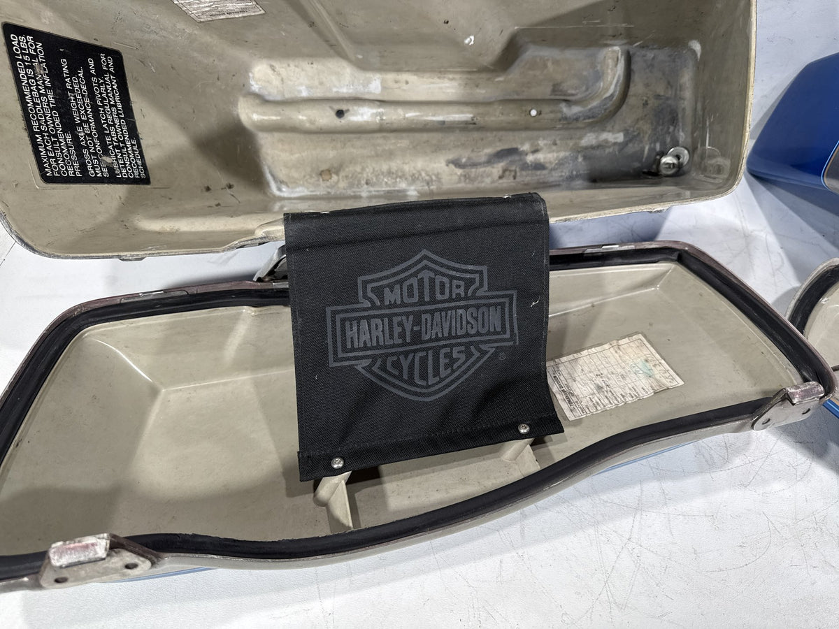 1996 Harley Electra Glide Touring Ultra OEM Left Right Saddlebags Luggage NOKey