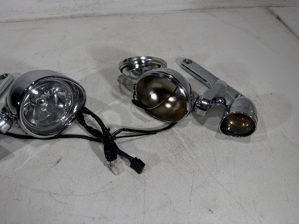 04 Harley Electra Glide CVO Screamin OEM Front Left Right Turn Signal Indicators