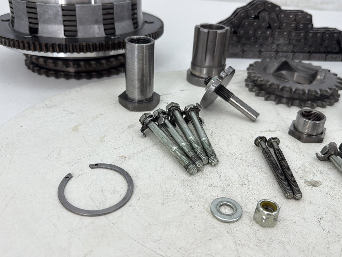 2004 Harley Softail FLSTC Heritage Classic OEM Clutch Basket Chain Tensioner Kit