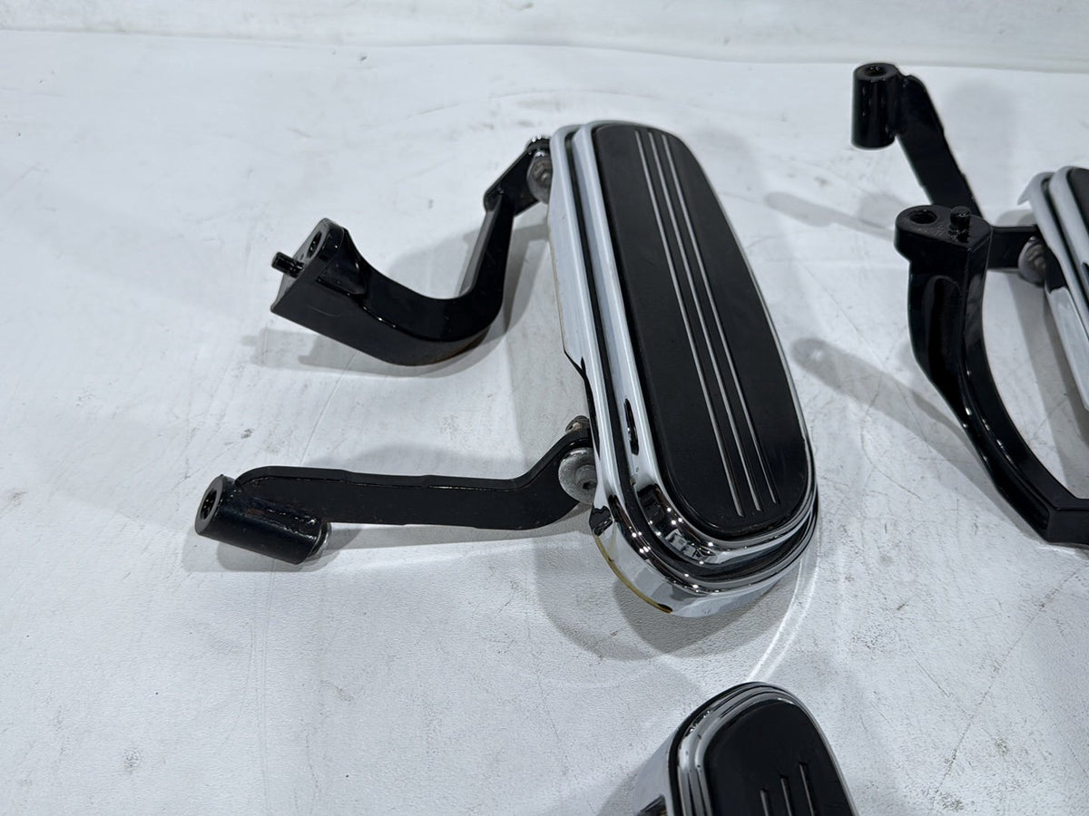 10 Harley Street Glide Touring OEM Left Right Driver & Pass Floorboard Foot Rest