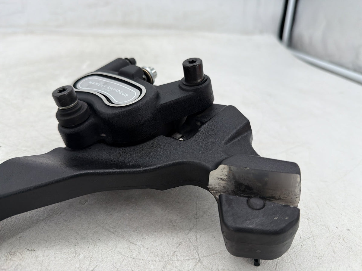 2017 Harley Dyna Street Bob FXDB OEM Rear Back Brake Caliper w/ Bracket
