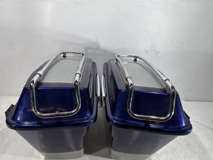 2006 Harley Touring FLHTCI Electra Glide Classic OEM Left Right Saddlebags Luggage NOKey