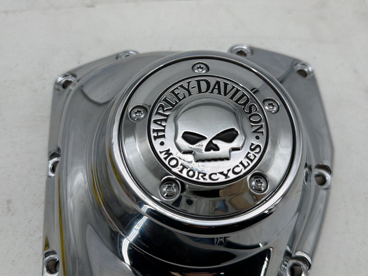 2014 Harley Street Glide Touring Engine Motor Timing Chain Cover Willie G Skull