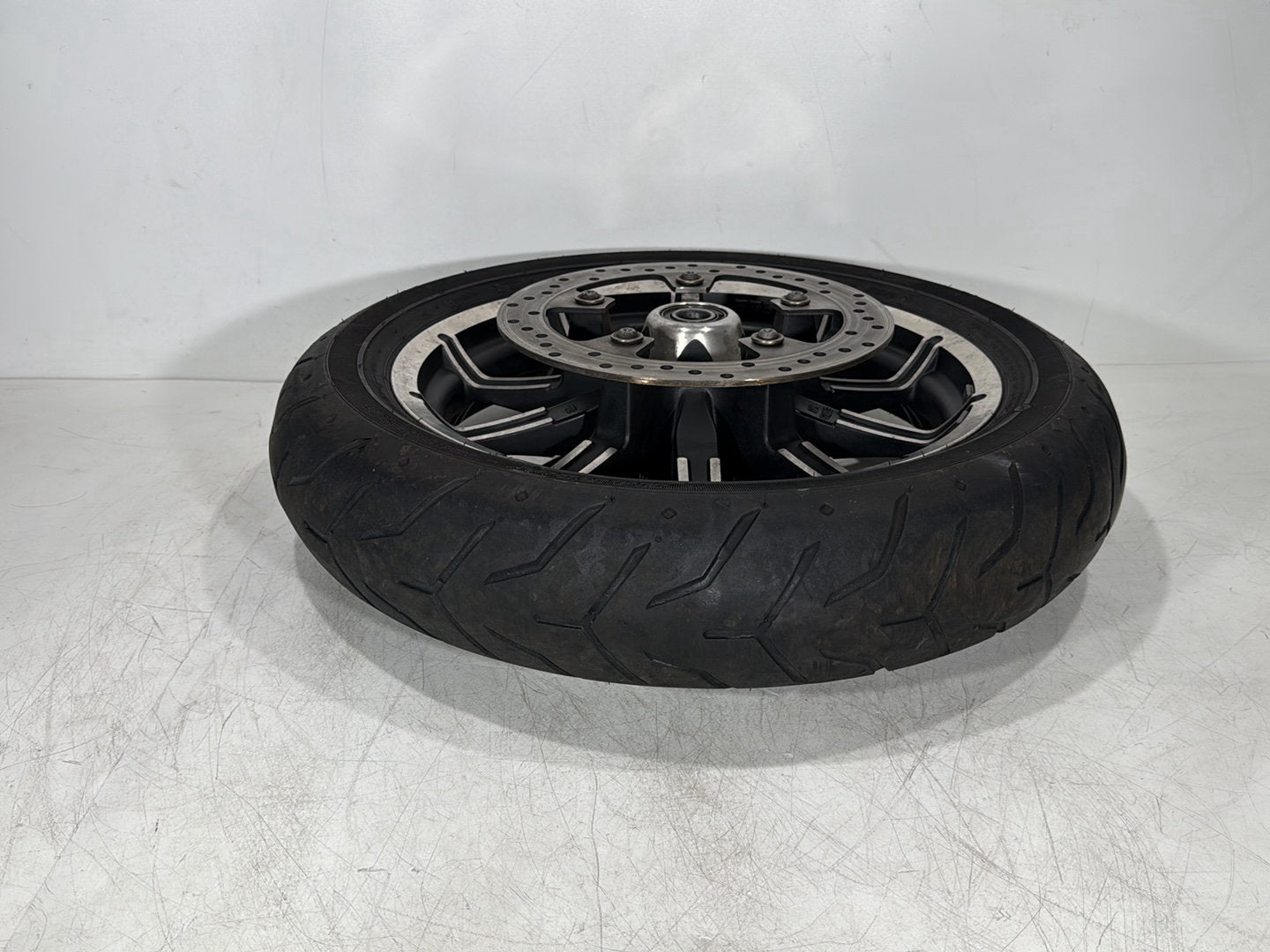2015 Harley Touring FLHXS Street Glide OEM Front Wheel Rim Tire