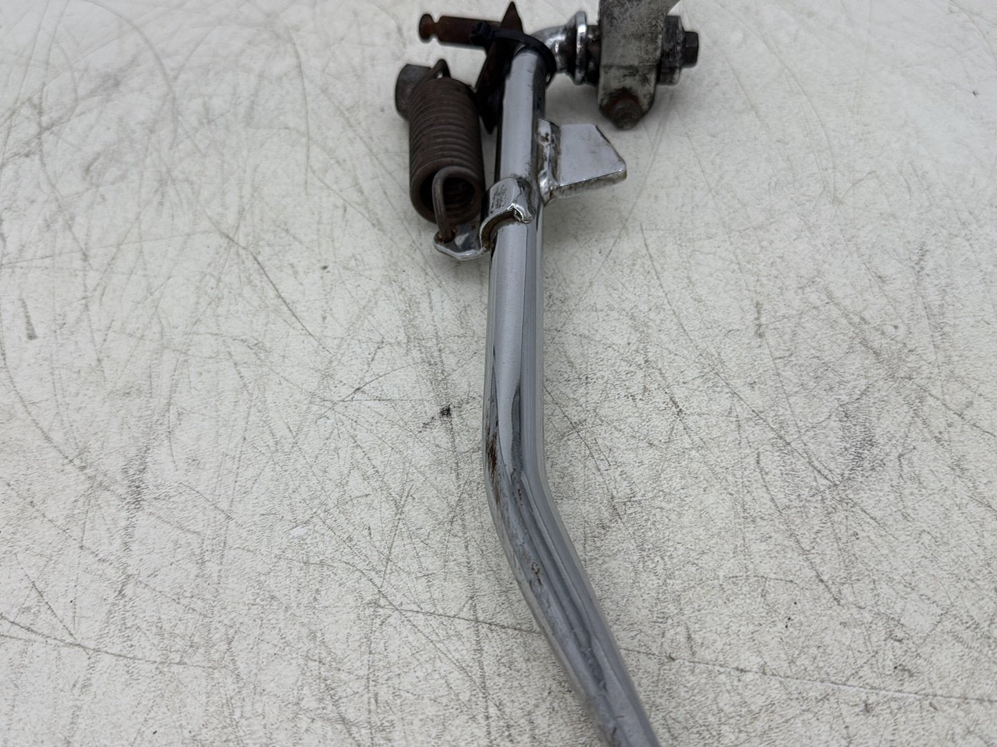 2012 Harley Dyna Super Glide Custom FXDCI OEM Left Side Jiffy Kick Stand & Spring