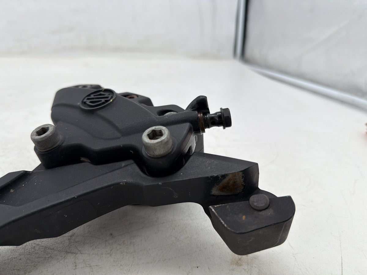 2012 Harley Street Glide Touring FLHX OEM Rear Back Brake Caliper w/ Bracket