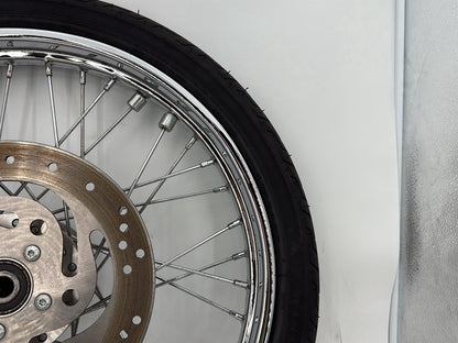 2006 Harley Sportster XL883C 883 Custom OEM Front Wheel Rim Tire Spoked