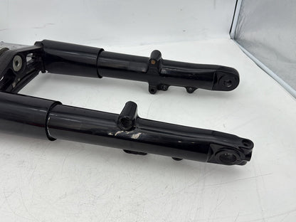 2015 Harley Touring FLHXS Street Glide OEM Front Triple Tree Set & LH RH Fork Legs Sliders