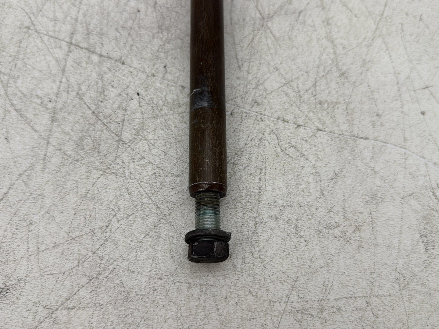 2004 Harley Dyna Super Glide FXDI OEM Rear Fork Swingarm Pivot Bolt Shaft