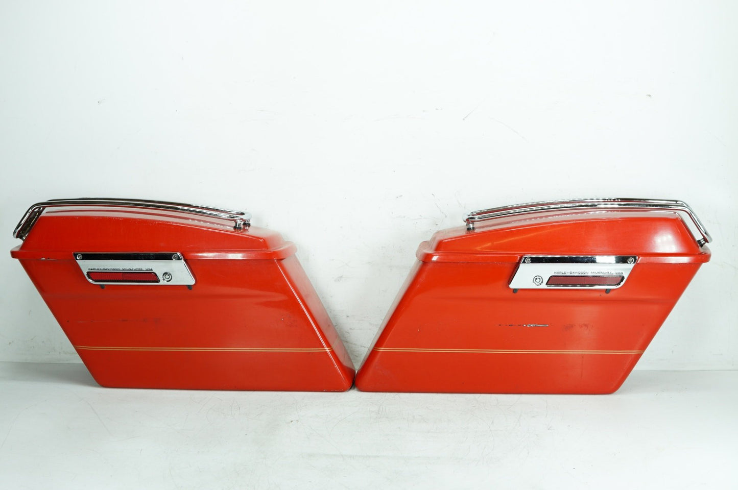 1999 - 2006 Harley-Davidson Touring Electra Glide Classic Left Right Saddlebags Luggage NOKey 90752-93