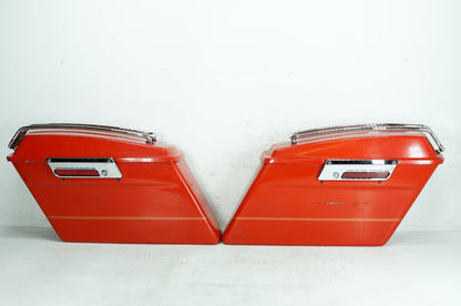 1999 - 2006 Harley-Davidson Touring Electra Glide Classic Left Right Saddlebags Luggage NOKey 90752-93