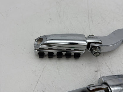 2002 Harley Dyna FXD Super Glide OEM Passenger Left & Right Foot Pegs