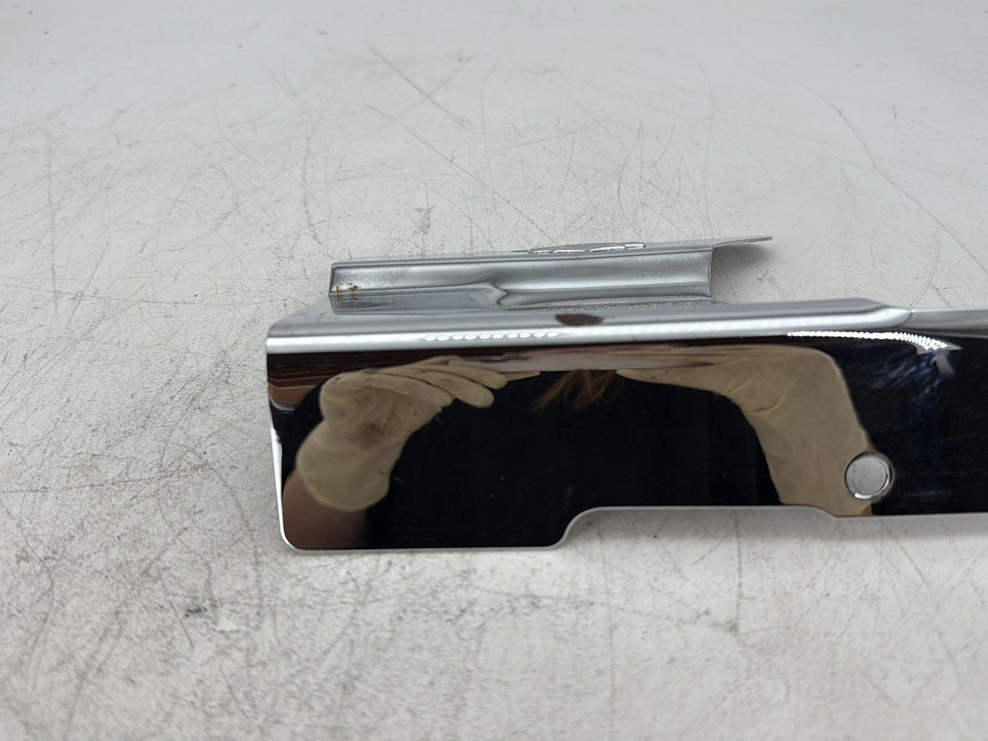 2000 Harley Dyna FXDWG Wide Glide OEM Transmission Chrome Cover