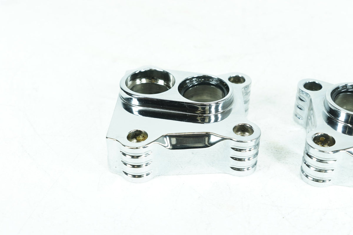 2004 Harley Softail FLSTCI Heritage OEM Tappet Engine Lifter Chrome Covers