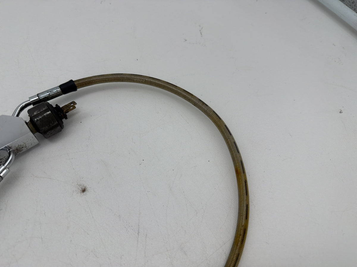 2001 Harley Softail Standard FXST OEM Front Brake Hose Line Pipe
