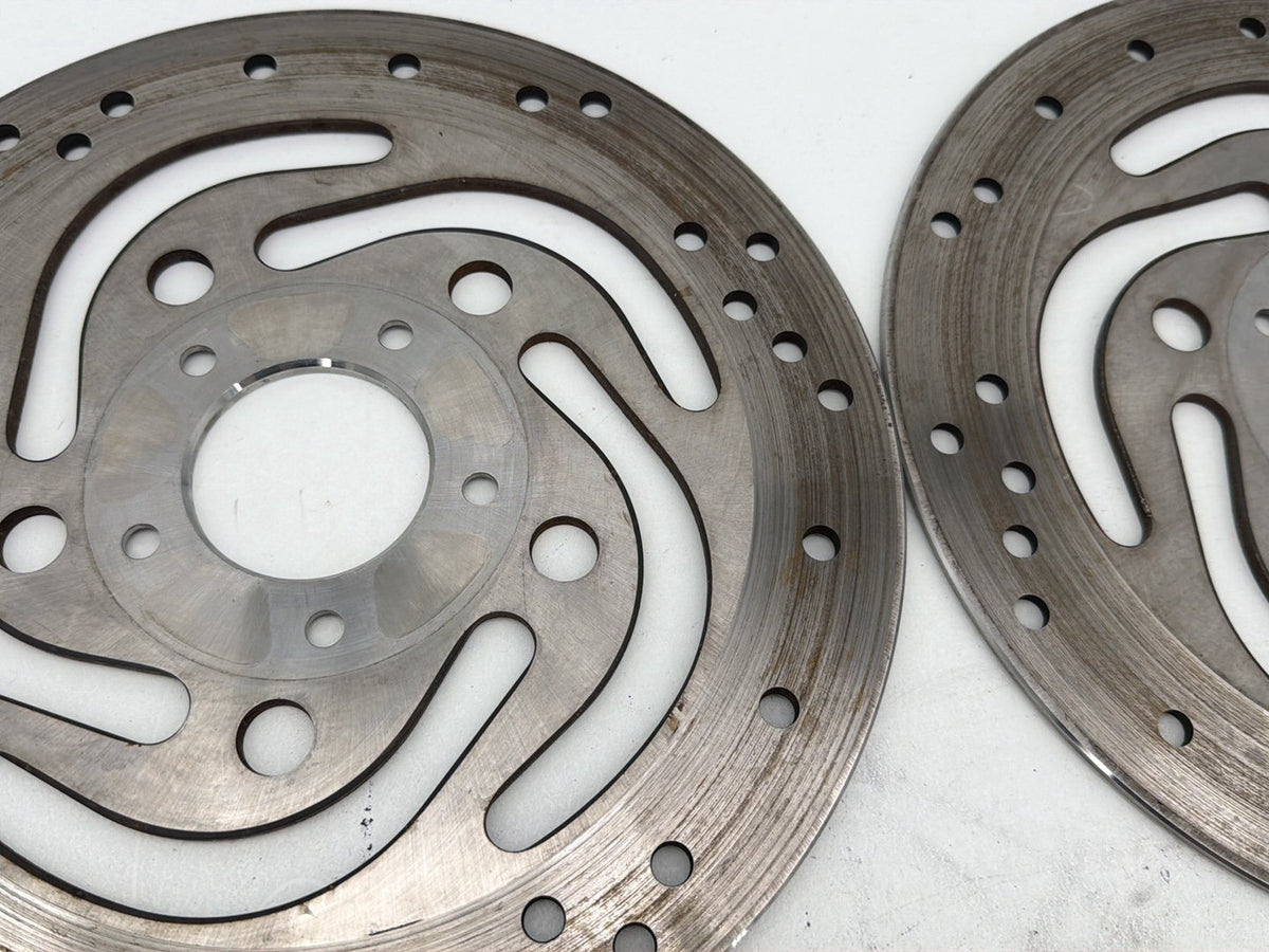 2007 Harley Electra Glide Touring Ultra FLHTCUI OEM Front Brake Rotors Disc Pair