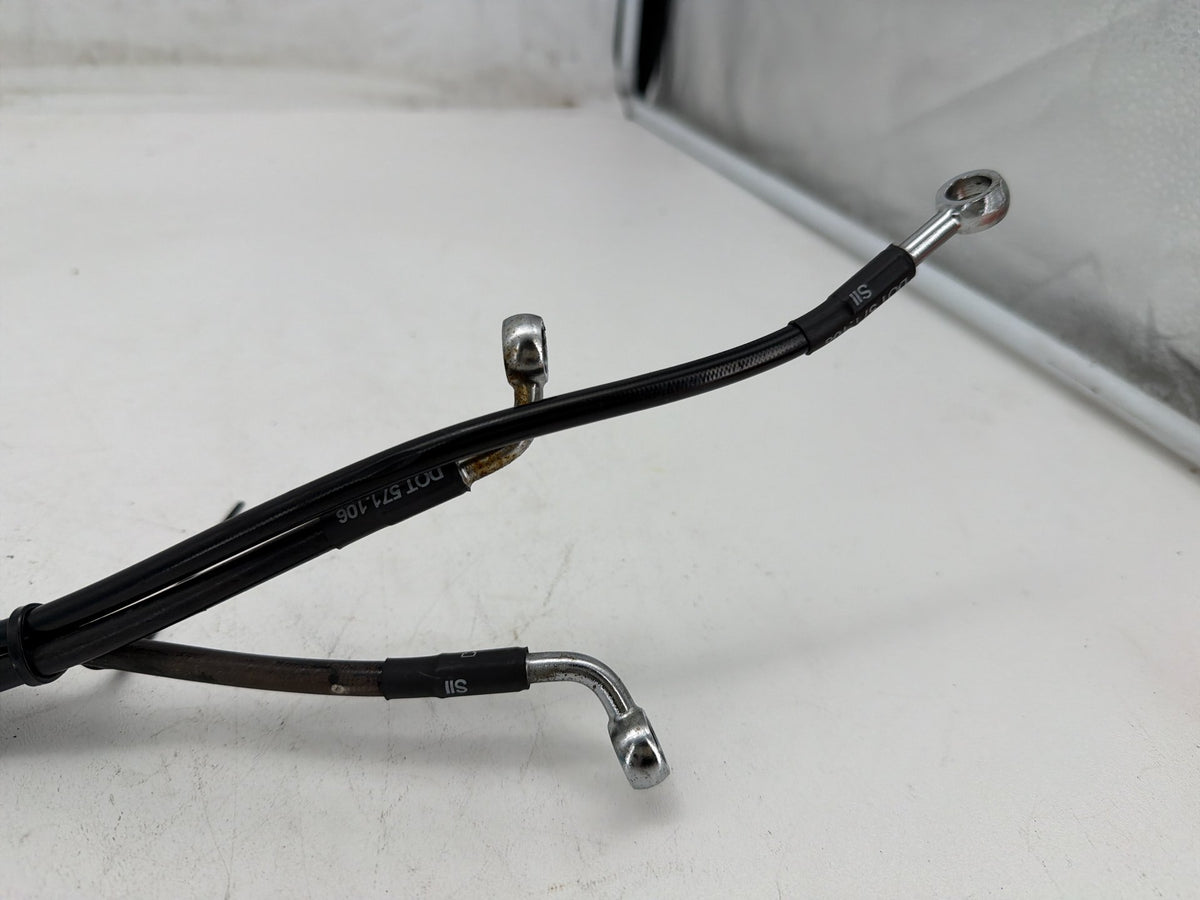 1996 Harley Electra Glide Touring Ultra OEM Front Brake Hose Line Pipe