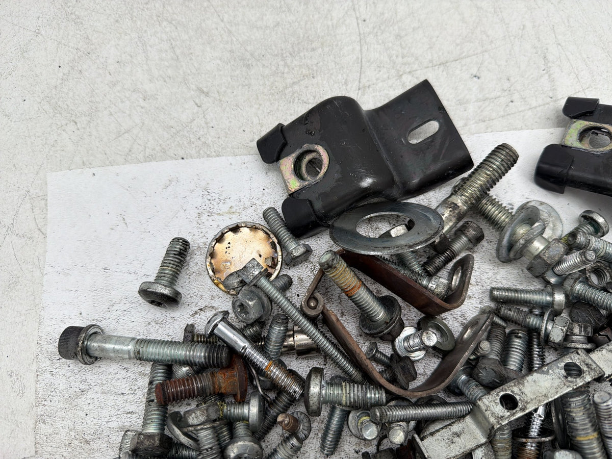 2010 Harley Road King Touring Police OEM Hardware Bolts Nuts & Brackets