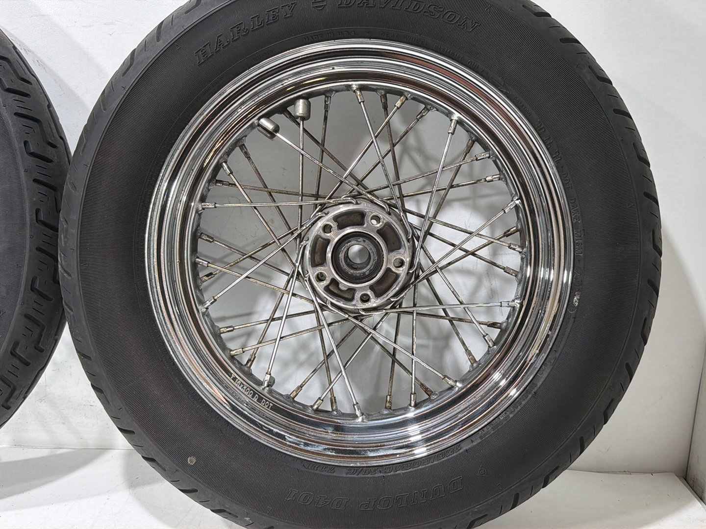 2005 Harley Sportster 1200 Roadster XL1200R OEM Front Rear Wheel Rim Tire Spoked