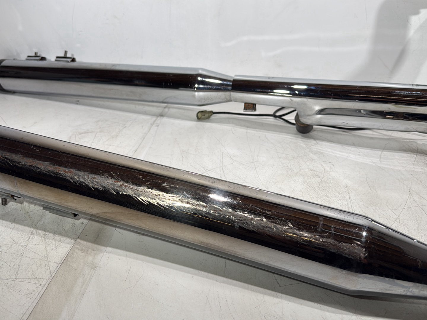 2012 Harley Street Glide Touring FLHX OEM Exhaust Header Pipes Muffler