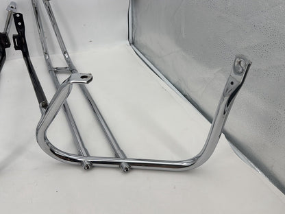 1999 - 2006 Harley-Davidson Touring Electra Glide Classic Rear Left Right Saddlebag Guard Rails Bar 90718-79C