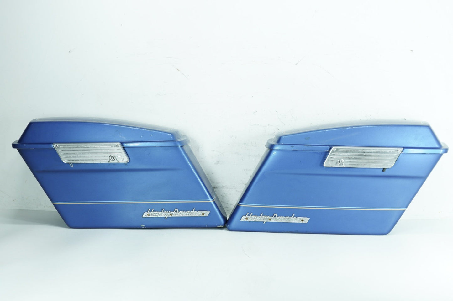 1984 - 1998 Harley-Davidson Touring Electra Glide Classic Left Right Saddlebags Luggage NOKey 90752-93